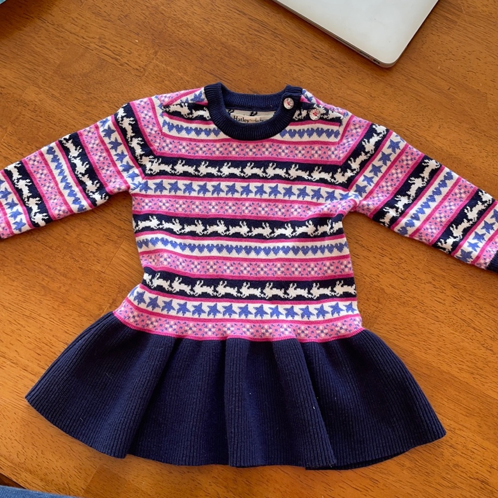 Hatley Baby Girl Sweater Dress